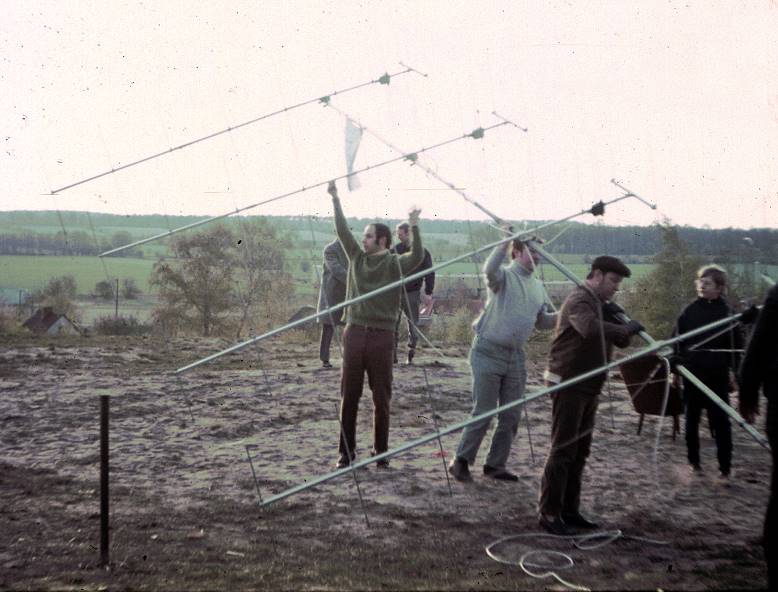UKW-Contest auf dem Mühlenberg in Spandau. AUB