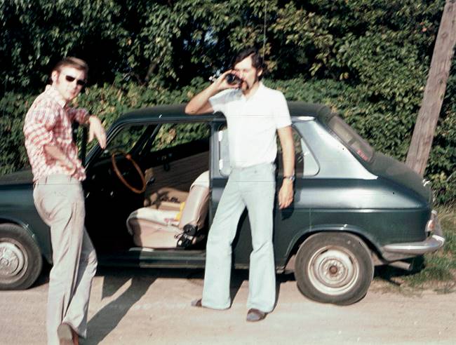 UKW-Treffen Weinheim 1973. DJ7IC, DC7BJ