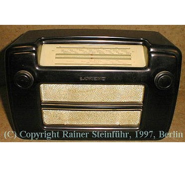 Bakelit-Radio. 