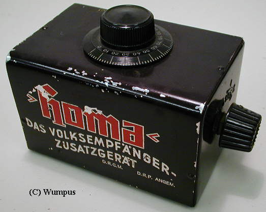 Homa Volksempfönger Zubehör