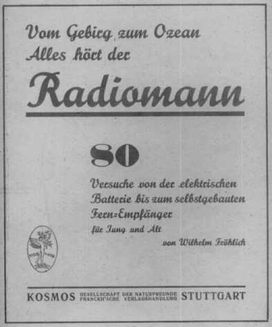 Kosmos Radiomann Baukasten 1940