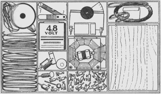 Kosmos Radiomann Baukasten 1940