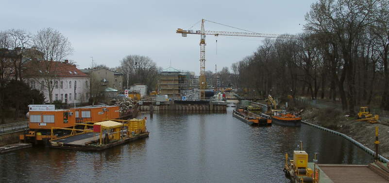 Schleuse Berlin Spandau Neubau